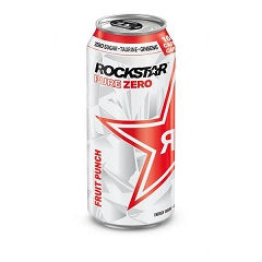 ROCKSTAR PURE ZERO ENERGY DRINK FRUIT PUNCH (CAN)