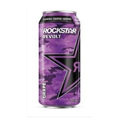 ROCKSTAR REVOLT ENERGY DRINK GRAPE (CAN)