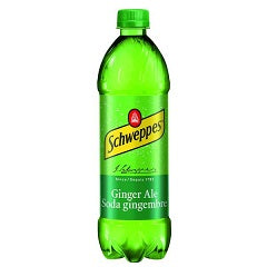 SCHWEPPES GINGER ALE (PLST)