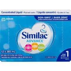 SIMILAC INFANT FORMULA ADVANCE STEP 1 CONC.