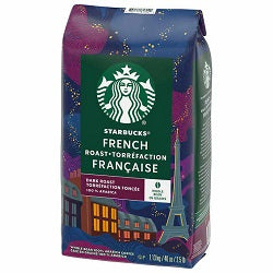 STARBUCKS COFFEE FRENCH ROAST WHOLE (BAG)