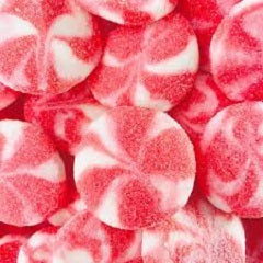 HUER GUMMY SOUR STRAWBERRY SWIRLS (BULK)