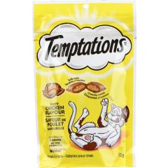 WHISKAS TEMPTATIONS CAT TREATS CHICKEN (PEG BAG)