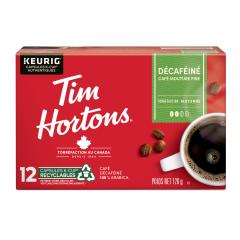 TIM HORTONS COFFEE DECAF MEDIUM (K-CUP)