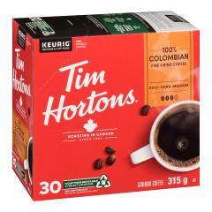 TIM HORTONS COFFEE 100% COLOMBIAN (K-CUP)