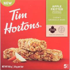 TIM HORTONS GRANOLA BAR APPLE FRITTER