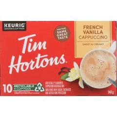 TIM HORTONS CAPPUCCINO FR. VANILLA (K-CUP)