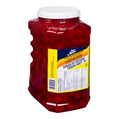 TRANS ALPINE RED MARASCHINO CHERRY WHOLE W/STEM (JUG)