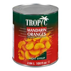 TROPIC MANDARIN LIGHT SYRUP (TIN)