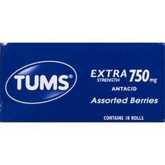 TUMS ANTACID X-STRENGH BERRY ASST.