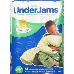 PAMPERS DIAPERS UNDERJAMS JUMBO BOY S4