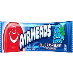 AIRHEADS CANDY BAR BLUE RASPBERRY FLAVOR