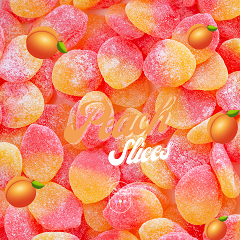 JUBY PEACH SLICE (BULK)