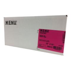 MENU GARBAGE BAG REG. BLACK 20X22"