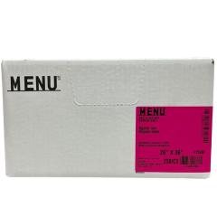 MENU GARBAGE BAG REG. BLACK 26X36"