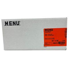 MENU GARBAGE BAG XSTRONG BLACK 26X36"