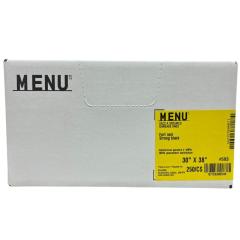 MENU GARBAGE BAG STRONG BLACK 30X38"