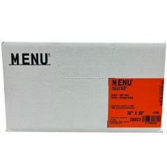 MENU GARBAGE BAG XSTRONG BLACK 30X38"