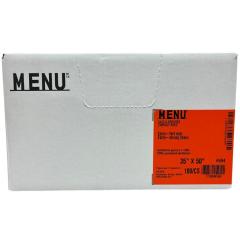 MENU GARBAGE BAG XSTRONG BLACK 35X50"