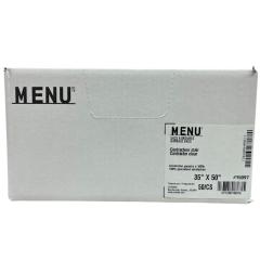 MENU GARBAGE BAG XXSTRONG CLEAR 35X50"