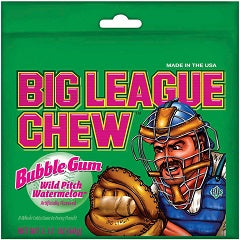 BIG LEAGUE CHEW BUBBLE GUM WATERMELON