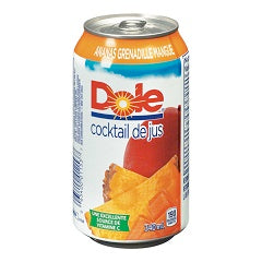 DOLE PINEAPPLE PASSION MANGO JUICE COCKTAIL (CAN)