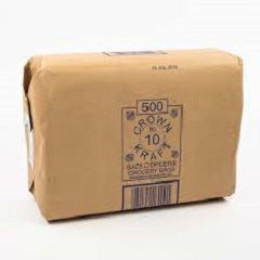 ROSENBLOOM GROCERY BAG BROWN PAPER 10PND