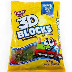 HUER GUMMY 3D BLOCK (PEG BAG)