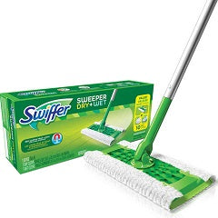 SWIFFER SWEEPER DRY/WET FLOOR START KIT