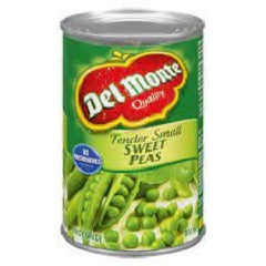 DEL MONTE PEAS SMALL SWEET (TIN)