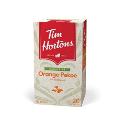 TIM HORTONS TEA DECAF ORANGE PEKOE