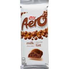 NESTLE AERO CHOCOLATE BAR MILK FAMILY SIXE