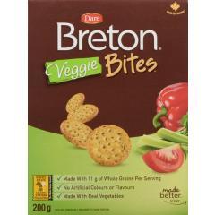 BRETON CRACKERS VEGGIE BITES