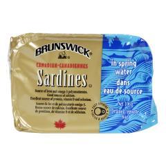 BRUNSWICK SARDINE SPRING WATER (TIN)