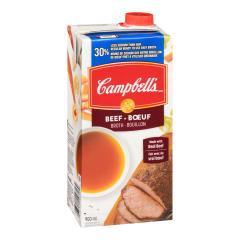 CAMPBELL BEEF BROTH N.SODIUM (TETRA)