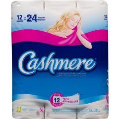 CASHMERE BATHROOM TISSUE DBL ROLL 242SH