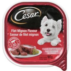 CESAR WET DOG FOOD FILET MIGNON FLAVOUR (TIN)