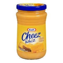 CHEEZ WHIZ PROCESSED CHEESE (JAR)