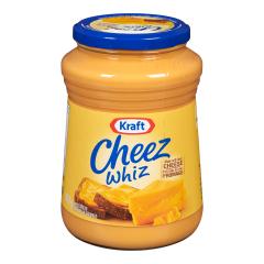 CHEEZ WHIZ PROCESSED CHEESE (JAR)