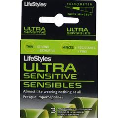 LIFESTYLES CONDOM ULTRA SENSITIVE