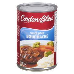 CORDON BLEU SAUCE HAMBURGER STEAK (TIN)