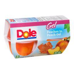 DOLE PEACH IN PEACH GEL CUP (PORTION)