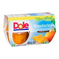 DOLE MANDARIN ORANGES DICED IN JUICE CUP (PORTION)