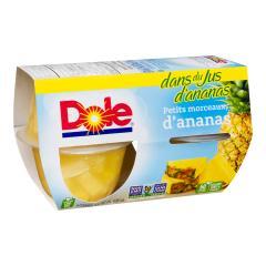 DOLE PINEAPPLE TIDBITS IN JUICE CUP (PORTION)