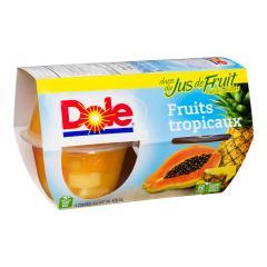 DOLE FRUIT TROPICAL IN JUICE CUP (PORTION)