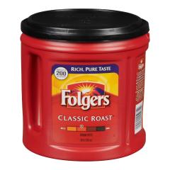 FOLGERS COFFEE GROUND CLASSIC ROAST (PLST)