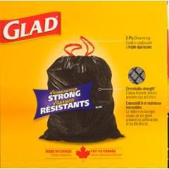 GLAD GARBAGE BAG FLEX BLACK TALL 30X33