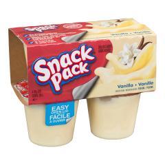 HUNT'S SNACK PACK PUDDING VANILLA RTE (PORTION)