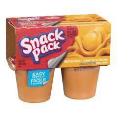 HUNT'S SNACK PACK PUDDING BUTTERSCOTCH RTE (PORTION)