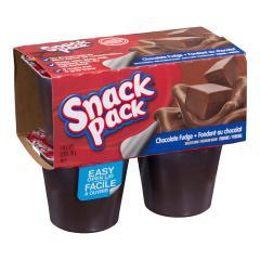 HUNT'S SNACK PACK PUDDING FUDGE RTE (PORTION)